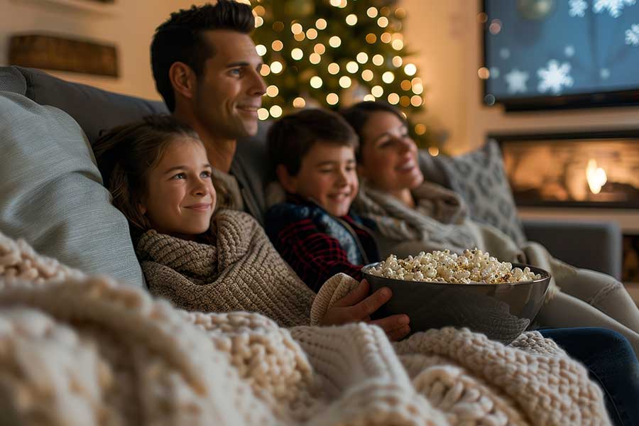family-on-couch-enjoying-av-home-video